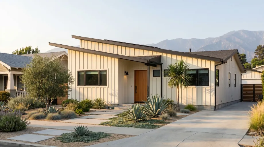 Palm Ave. — Altadena fire rebuild